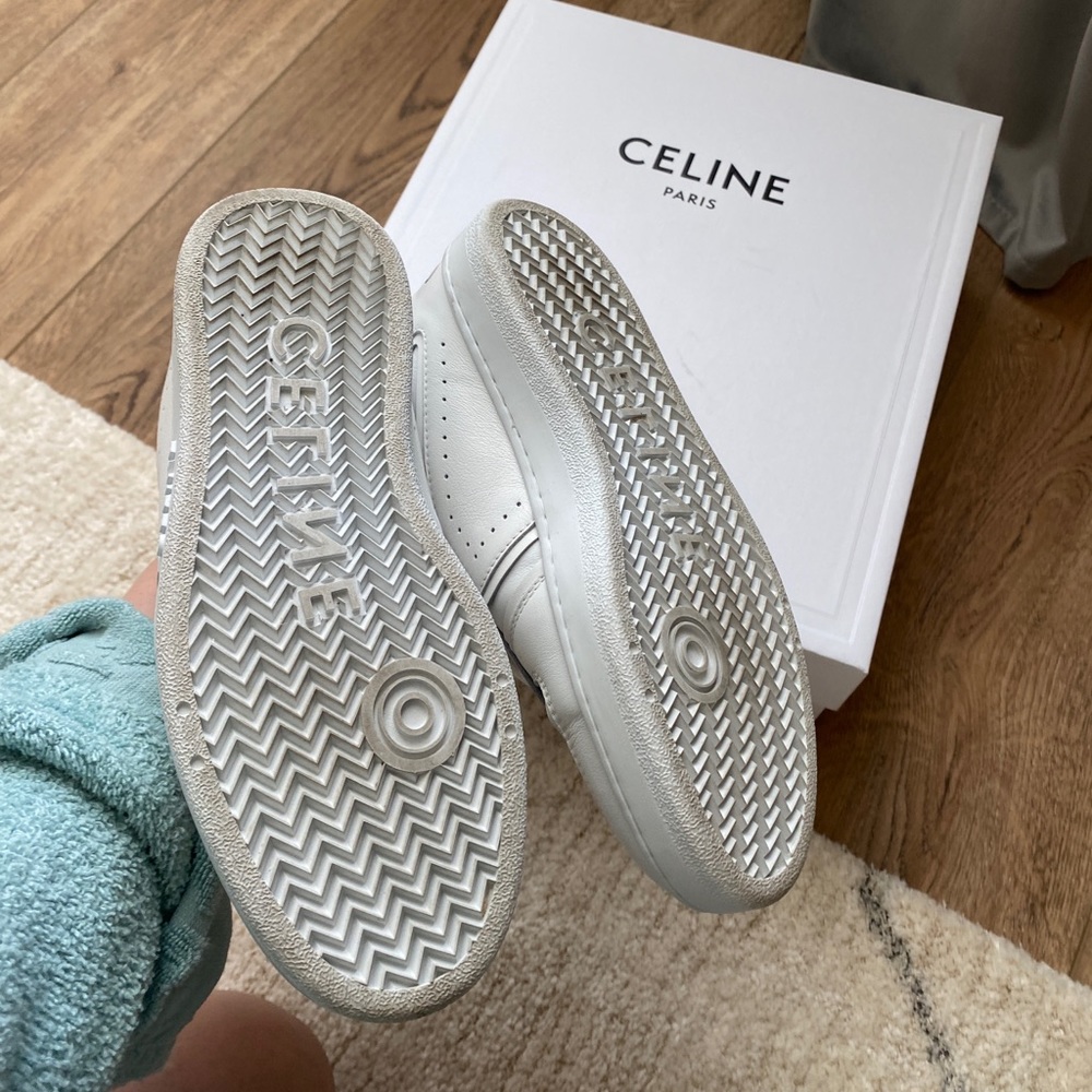 Celine Sneakers woman size 36 ( fits small) so regular 37 like new!!! - Picture 15 of 16